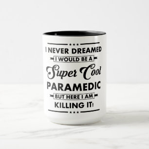 Mug Métier/Profession drôle Super infirmier secouriste