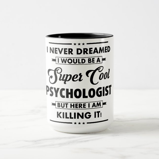 Mug Métier/Profession Drôle Super Médecin Cool (Centre)