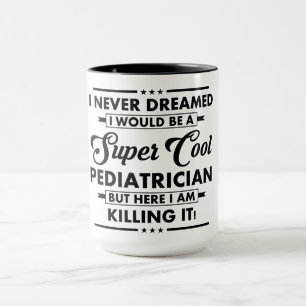 Mug Métier/Profession Drôle Super Médecin Cool