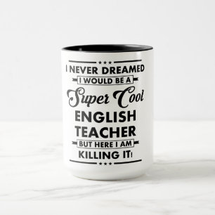 Mug Métier/Profession drôle Super Prof Cool