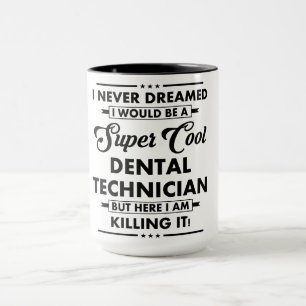 Mug Métier/Profession drôle Technicien Super Cool