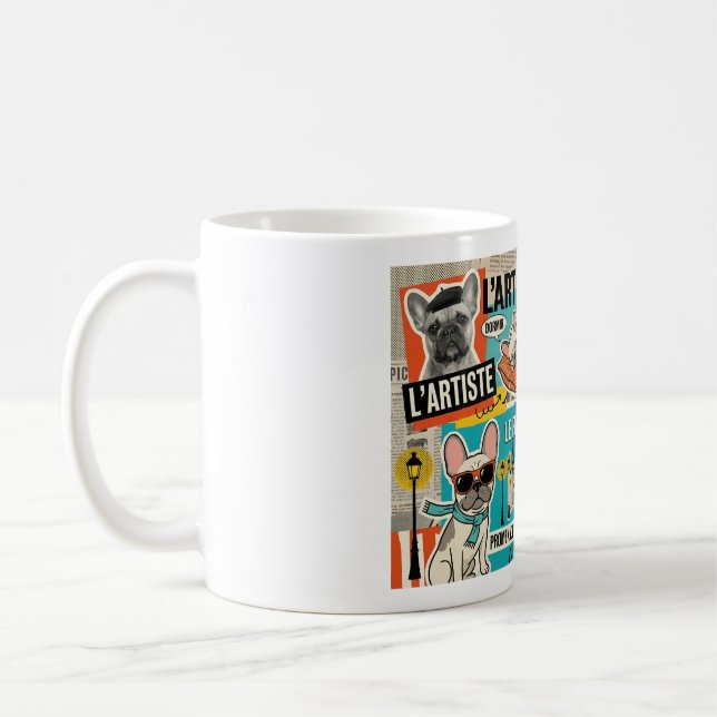 Mug Métier Quotidien du Bouledogue Français (Gauche)