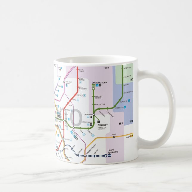 Mug Métro de Miland (Droite)