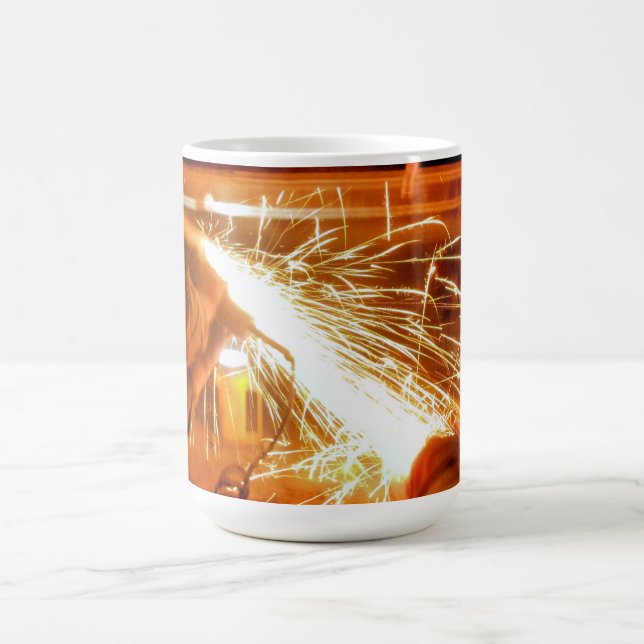 Mug Mettant d'aplomb des étincelles originales (Centre)