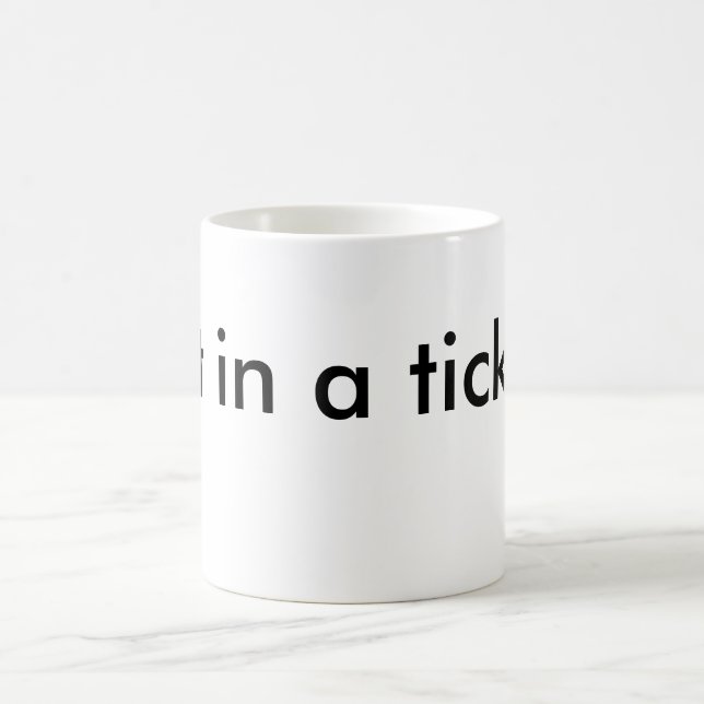 Mug Mettez un ticket ! (Centre)