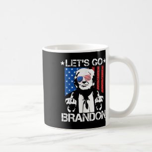Mug Mettons le drapeau de Brandon Trump