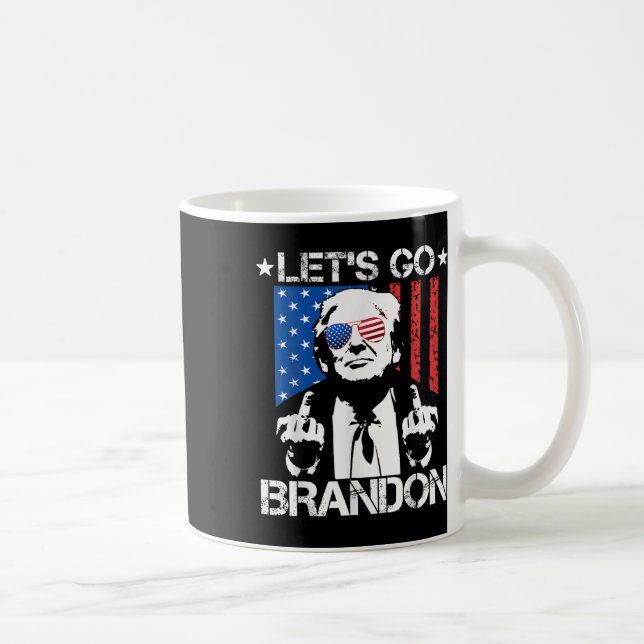 Mug Mettons le drapeau de Brandon Trump (Droite)