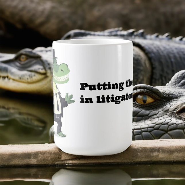 Mug Mettre l'opérateur en litige (Créateur téléchargé)