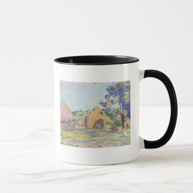Mug Meules de foin au Saint-Cheron (Droite)