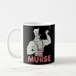 Mug Meurtre d'infirmière masculine drôle