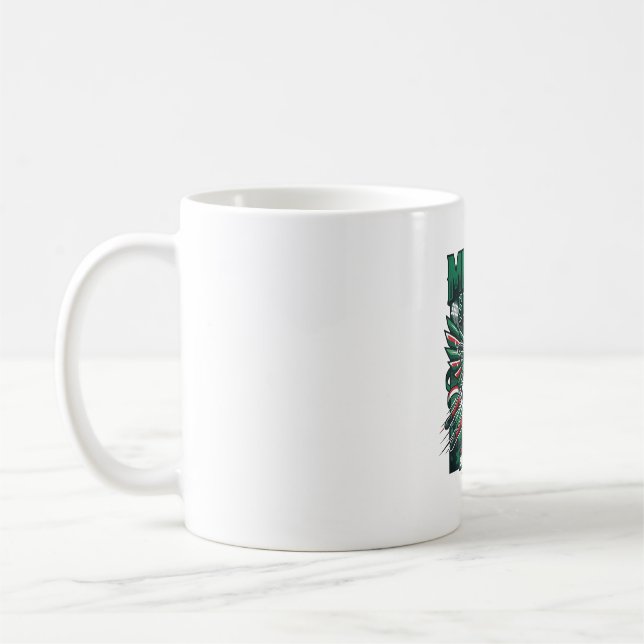 Mug Mexico Football Squelette Attaquant Nations Premiu (Gauche)