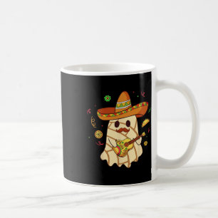 Mug Mexique Éffrayant Ghost Jouer Guitare Conchas Pan
