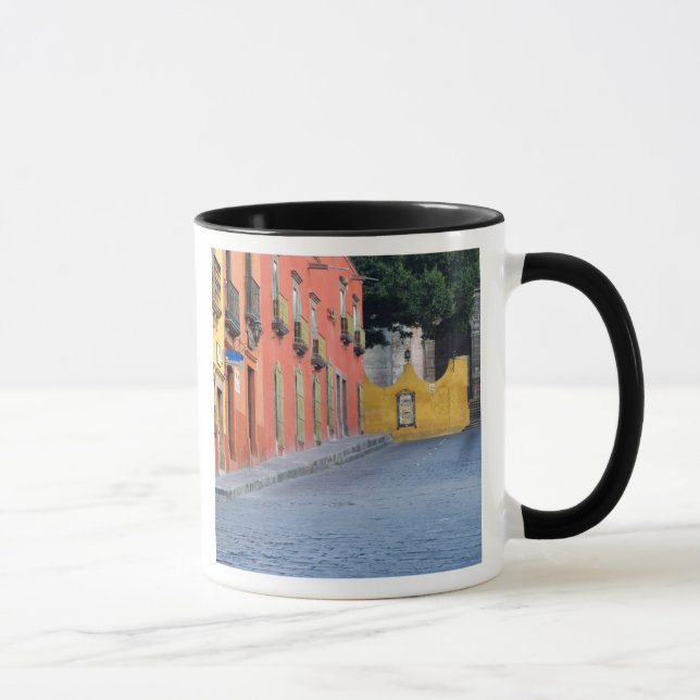 Mug Mexique, San Miguel de Allende, Maisons le long (Droite)