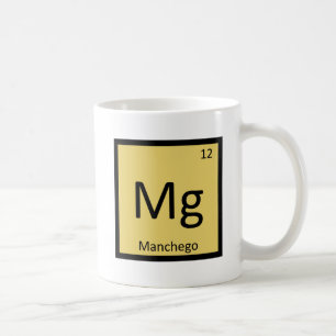 Mug Mg - Chimie du fromage de Manchego Tableau périodi