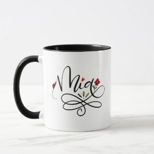 Mug Mia, Lettre main