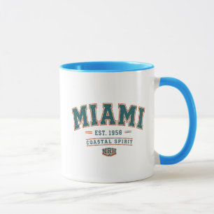 Mug Miami 1958 Esprit Côtiers Vintage Américain