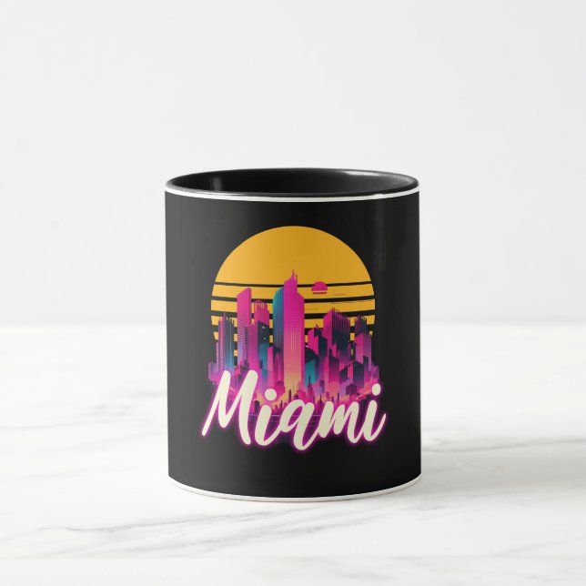 Mug Miami au coucher du soleil (Centre)