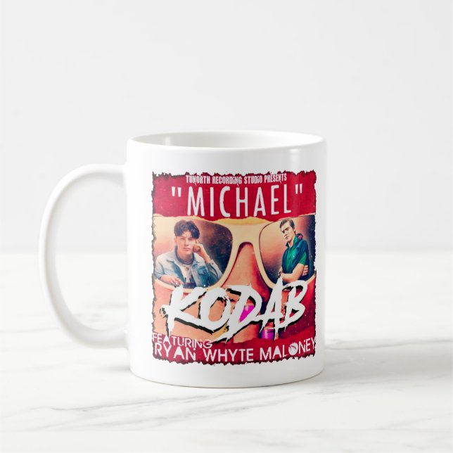 Mug MICHAEL Musique à double face (Gauche)