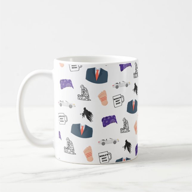 Mug Michael Scott Mug, le meilleur patron du monde (Gauche)