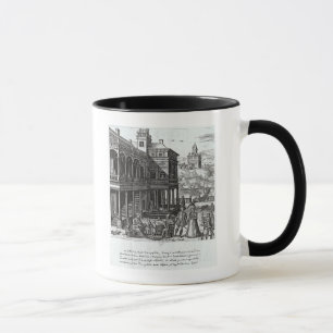 Mug Michel de Nostradame étant consulté