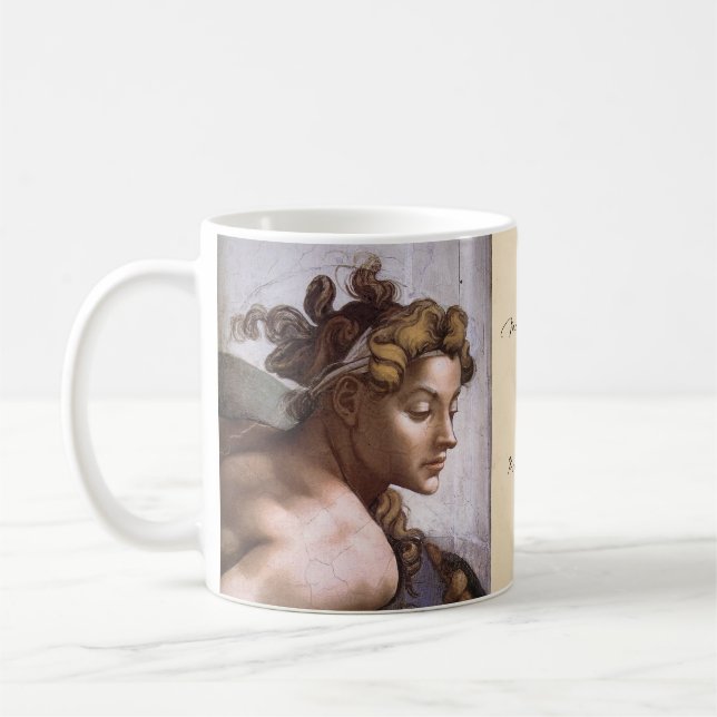 Mug Michelangelo Artiste Renaissance | Chapelle Sixtin (Gauche)