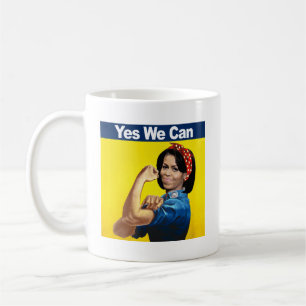 Mug Michelle la riveuse - Oui, nous pouvons.png