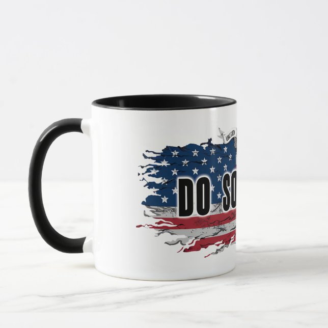 MUG MICHELLE OBAMA "FAIS QUELQUE CHOSE" (Gauche)