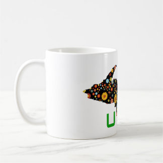 Mug Michigan - design branché de la péninsule supérieu