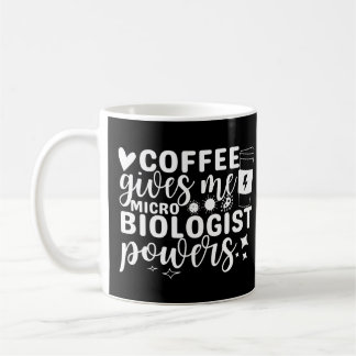 Mug Microbiologie Le Café Me Donne Des Pouvoirs Microb