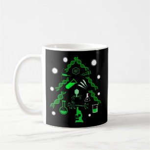 Mug Microscope de virus de l'ADN de l'arbre scientifiq