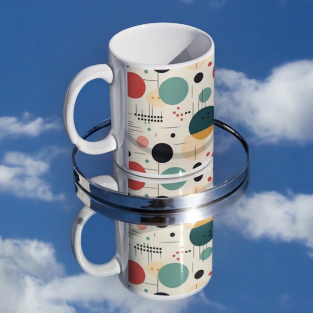 Mug Mid century colorful geometric pattern (Créateur téléchargé)