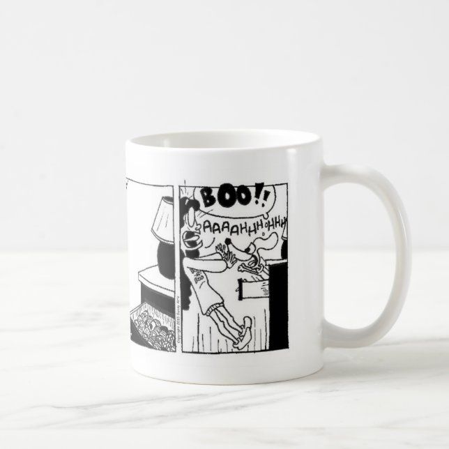 Mug Midge "De profond dans les profondeurs du Jacquard (Droite)