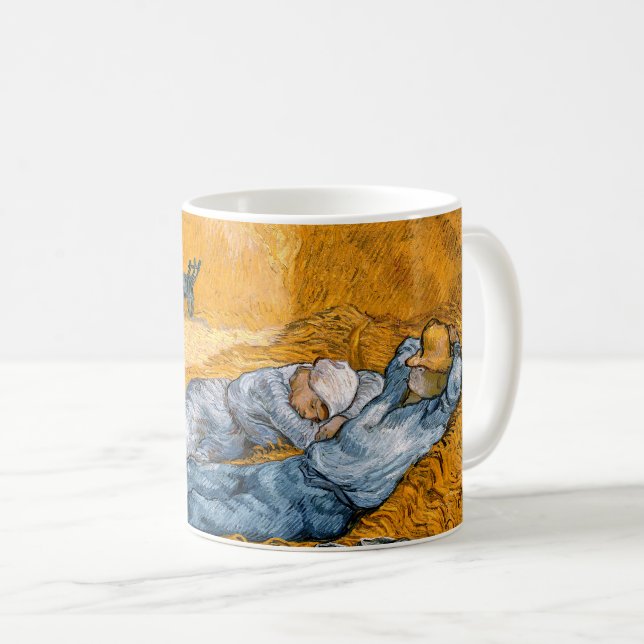 Mug Midi, repos du travail de Vincent Van Gogh (Devant droit)