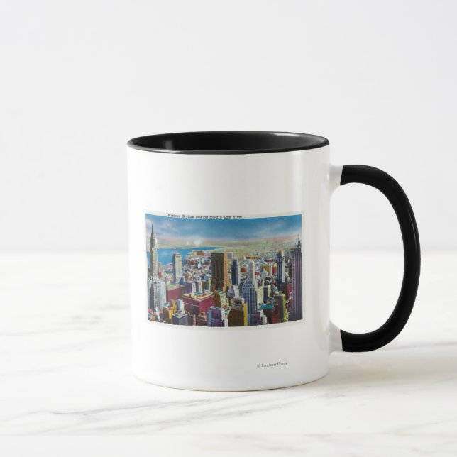 Mug Midtown Skyline View vers East River (Droite)