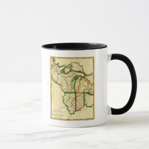 Mug Midwest aux États-UnisCarte panoramique
