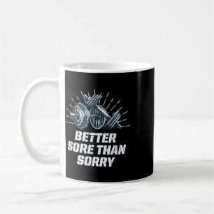 Mug Mieux endolori que désolé humour de sport drôle di