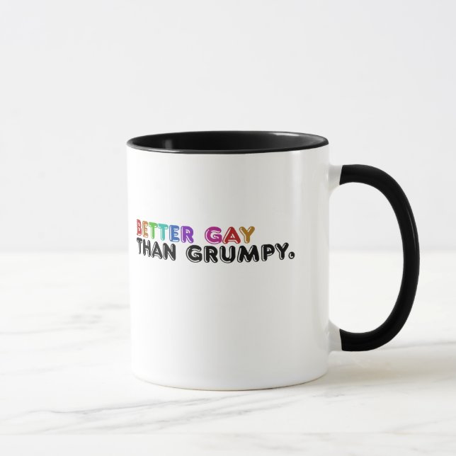Mug Mieux gay que grincheux (Droite)