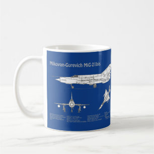 Mug MiG-21 bis - Plan directeur de l'avion ABD