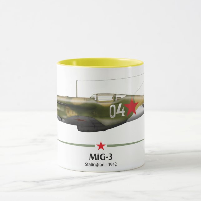 Mug MiG-3 Bataille de Stalingrado - 1942 (Centre)