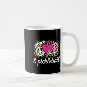 Mug Mignon amour de la paix joueur de pickleball drôle