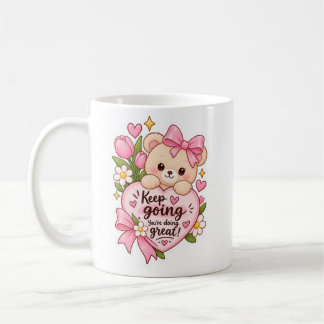 Mug mignon avec un peu de motivation