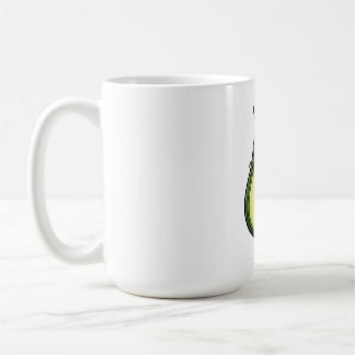 Mug Mignon Avocat Clin d'œil Kawaii avec Lunettes