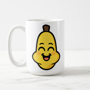 Mug Mignon Banini Banana Art de personnage Kawaii