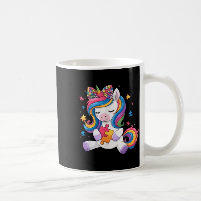 Mug Mignon Bébé Fille Sensibilisation Autisme Arc Lico (Droite)