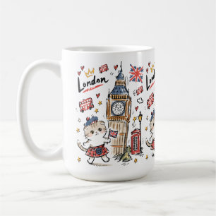 Mug Mignon Big Ben Londres Doodle Art