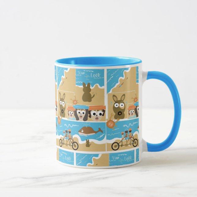 Mug mignon bouchon de dessin animé (Droite)