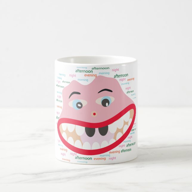 Mug mignon bouchon de dessin animé (Centre)
