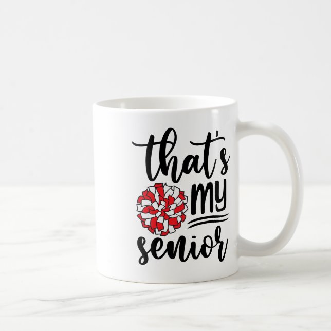 Mug Mignon C'est Ma Maman De Cheerleading Senior Papa  (Droite)
