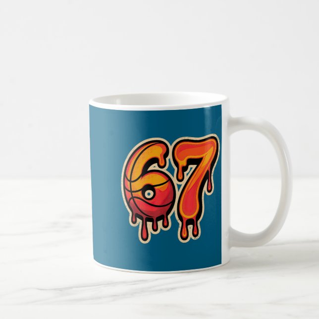 Mug Mignon Crème Six Goutte Basketball Glace 67 Sept (Droite)