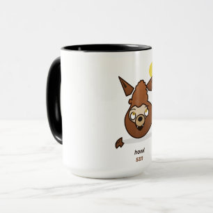 Mug Mignon cri de saison dessin animé loup-garou Hallo